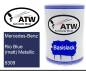 Preview: Mercedes-Benz, Rio Blue (matt) Metallic, 5309: 500ml Lackdose, von ATW Autoteile West.